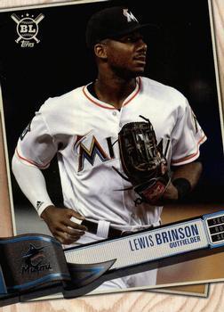 #261 Lewis Brinson - Miami Marlins - 2019 Topps Big League Baseball