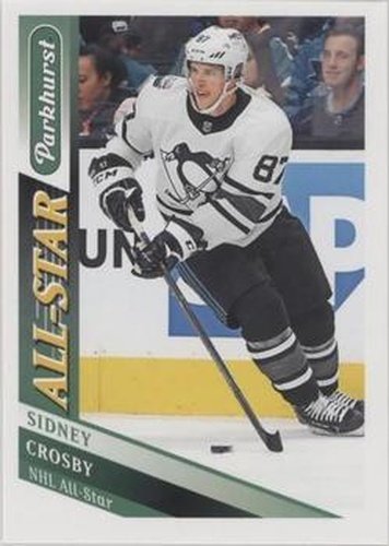 #261 Sidney Crosby - Pittsburgh Penguins - 2019-20 Parkhurst Hockey