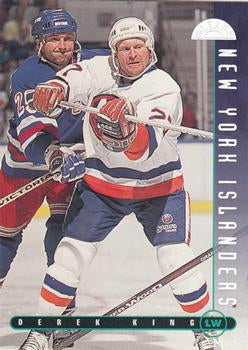 #261 Derek King - New York Islanders - 1995-96 Leaf Hockey