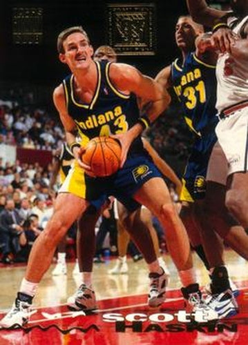 #261 Scott Haskin - Indiana Pacers - 1993-94 Stadium Club Basketball