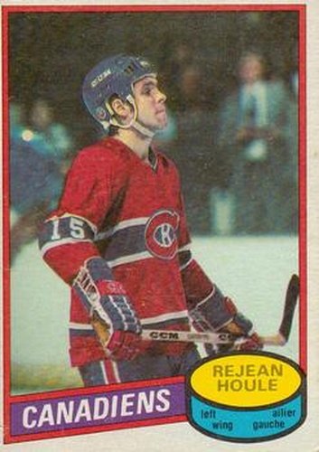 #261 Rejean Houle - Montreal Canadiens - 1980-81 O-Pee-Chee Hockey