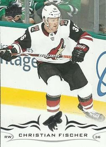 #261 Christian Fischer - Arizona Coyotes - 2018-19 Upper Deck Hockey