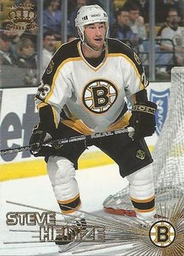 #261 Steve Heinze - Boston Bruins - 1997-98 Pacific Crown Hockey