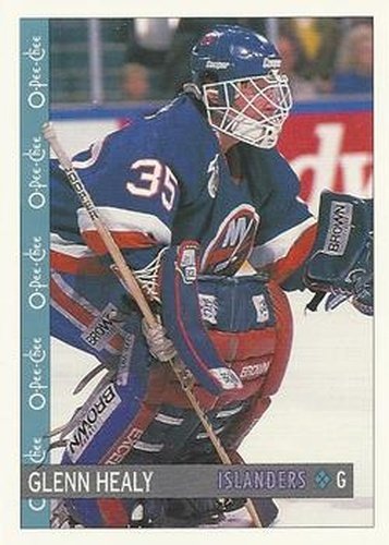#262 Glenn Healy - New York Islanders - 1992-93 O-Pee-Chee Hockey