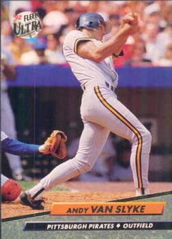 #262 Andy Van Slyke - Pittsburgh Pirates - 1992 Ultra Baseball