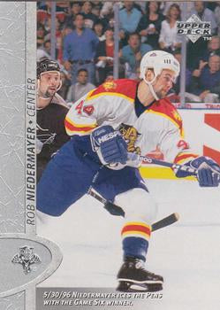 #262 Rob Niedermayer - Florida Panthers - 1996-97 Upper Deck Hockey
