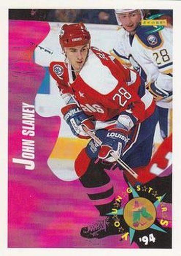 #262 John Slaney - Washington Capitals - 1994-95 Score Hockey
