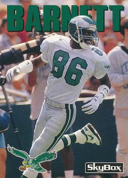 #262 Fred Barnett - Philadelphia Eagles - 1992 SkyBox Impact Football