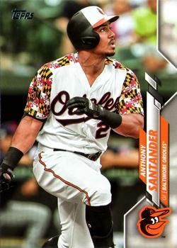 #262 Anthony Santander - Baltimore Orioles - 2020 Topps Baseball