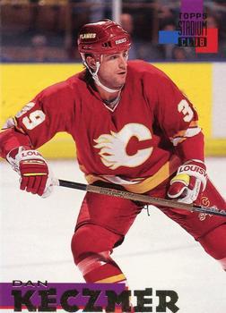 #262 Dan Keczmer - Calgary Flames - 1994-95 Stadium Club Hockey