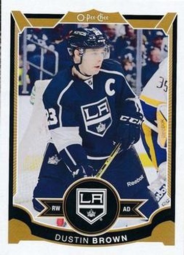 #262 Dustin Brown - Los Angeles Kings - 2015-16 O-Pee-Chee Hockey