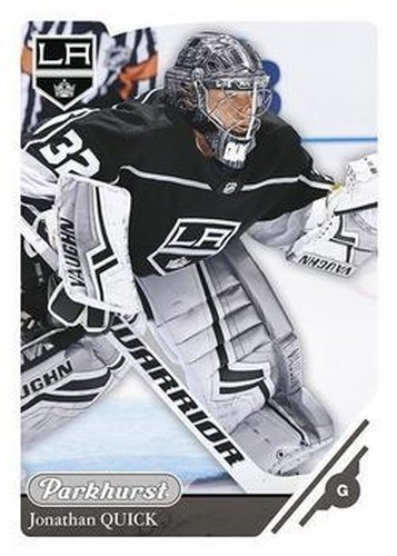 #262 Jonathan Quick - Los Angeles Kings - 2018-19 Parkhurst Hockey