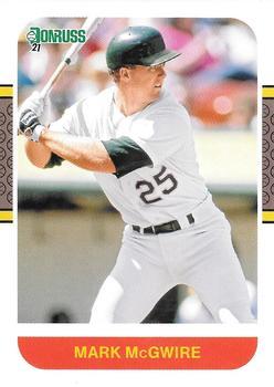 #262 Mark McGwire - Oakland Athletics - 2021 Donruss Baseball