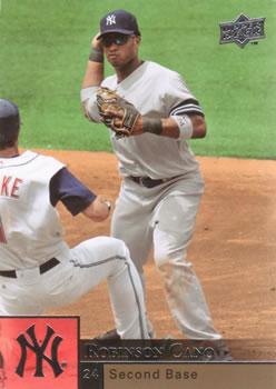 #262 Robinson Cano - New York Yankees - 2009 Upper Deck Baseball