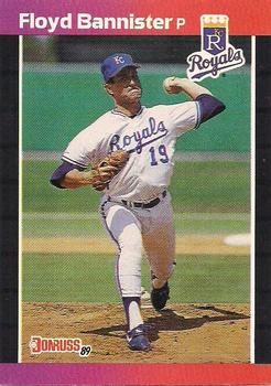 #262 Floyd Bannister - Kansas City Royals - 1989 Donruss Baseball