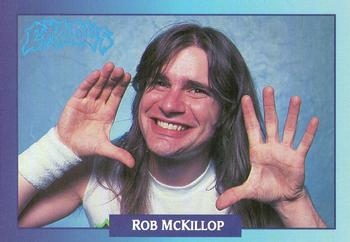 #262 Rob McKillop - 1991 Brockum Rock Cards