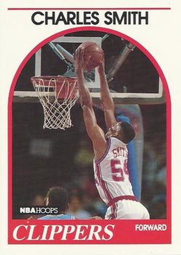 #262 Charles Smith - Los Angeles Clippers - 1989-90 Hoops Basketball