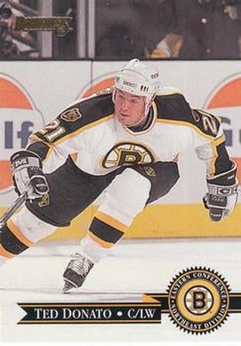 #263 Ted Donato - Boston Bruins - 1995-96 Donruss Hockey