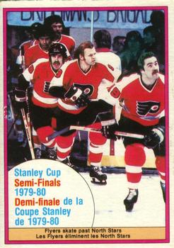 #263 Stanley Cup Semi-Finals - Philadelphia Flyers / Minnesota North Stars - 1980-81 O-Pee-Chee Hockey