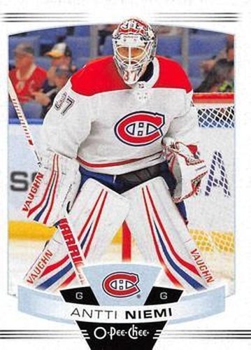 #263 Antti Niemi - Montreal Canadiens - 2019-20 O-Pee-Chee Hockey
