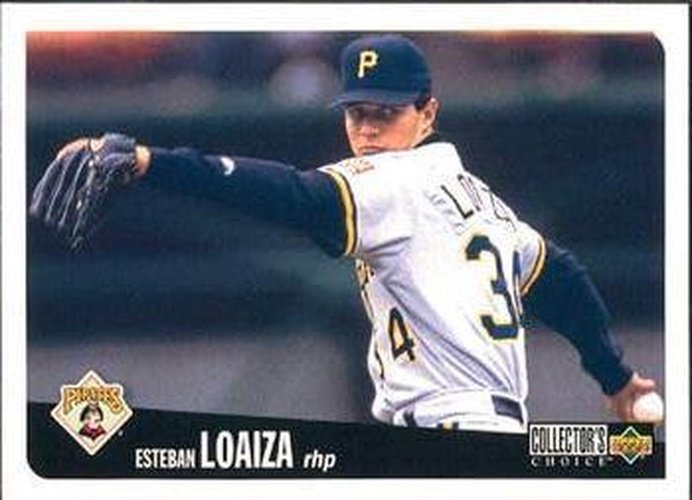 #263 Esteban Loaiza - Pittsburgh Pirates - 1996 Collector's Choice Baseball