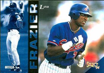 #263 Lou Frazier - Montreal Expos - 1994 Select Baseball