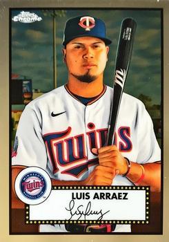 #263 Luis Arraez - Minnesota Twins - 2021 Topps Chrome Platinum Anniversary Baseball