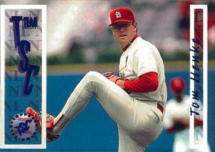 #263 Tom Henke - St. Louis Cardinals - 1996 Stadium Club Baseball