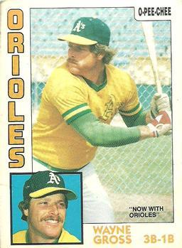 #263 Wayne Gross - Baltimore Orioles - 1984 O-Pee-Chee Baseball