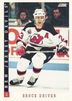 #263 Bruce Driver - New Jersey Devils - 1993-94 Score Canadian Hockey
