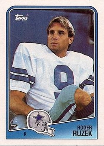 #264 Roger Ruzek - Dallas Cowboys - 1988 Topps Football