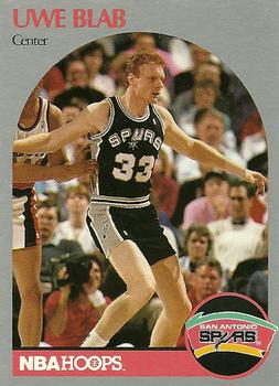 #264 Uwe Blab - San Antonio Spurs - 1990-91 Hoops Basketball
