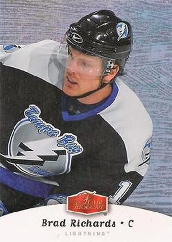 #264 Brad Richards - Tampa Bay Lightning - 2006-07 Flair Showcase Hockey