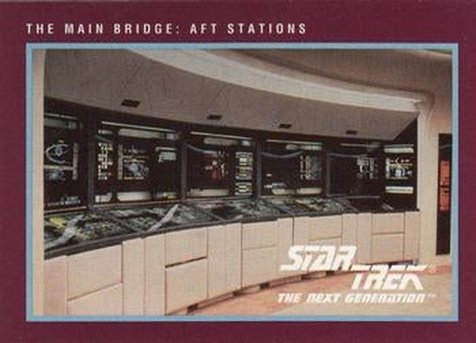 #264 Main Bridge, The: Aft Stations - 1991 Impel Star Trek 25th Anniversary