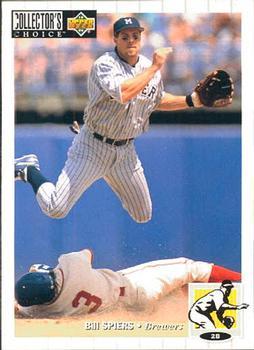 #264 Bill Spiers - Milwaukee Brewers - 1994 Collector's Choice Baseball