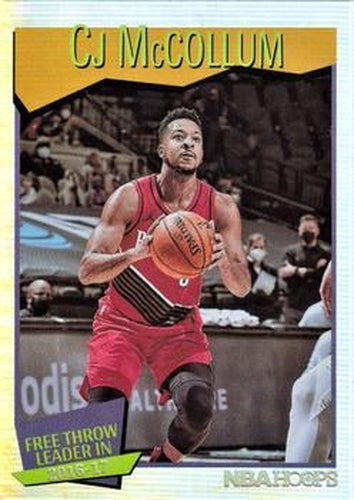 #264 CJ McCollum - Portland Trail Blazers - 2021-22 Hoops Basketball