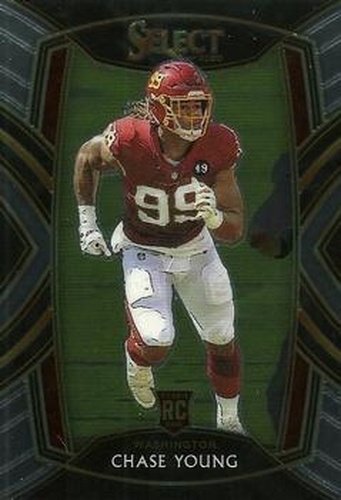 #264 Chase Young - Washington Football Team - 2020 Panini Select Football