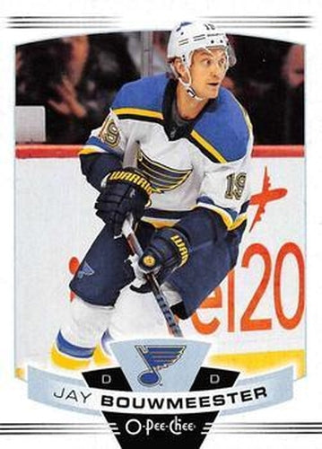 #264 Jay Bouwmeester - St. Louis Blues - 2019-20 O-Pee-Chee Hockey