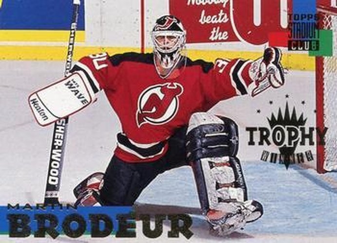 #264 Martin Brodeur - New Jersey Devils - 1994-95 Stadium Club Hockey