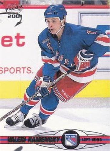 #264 Valeri Kamensky - New York Rangers - 2000-01 Pacific Hockey