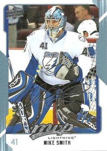 #264 Mike Smith - Tampa Bay Lightning - 2008-09 Upper Deck MVP Hockey