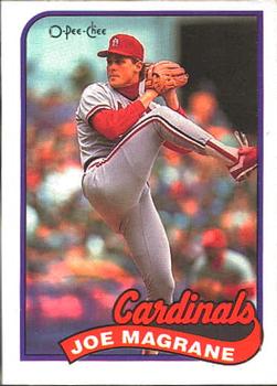 #264 Joe Magrane - St. Louis Cardinals - 1989 O-Pee-Chee Baseball