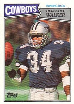 #264 Herschel Walker - Dallas Cowboys - 1987 Topps Football