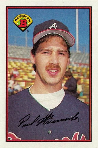 #265 Paul Assenmacher - Atlanta Braves - 1989 Bowman Baseball