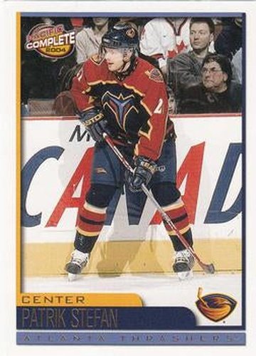 #265 Patrik Stefan - Atlanta Thrashers - 2003-04 Pacific Complete Hockey
