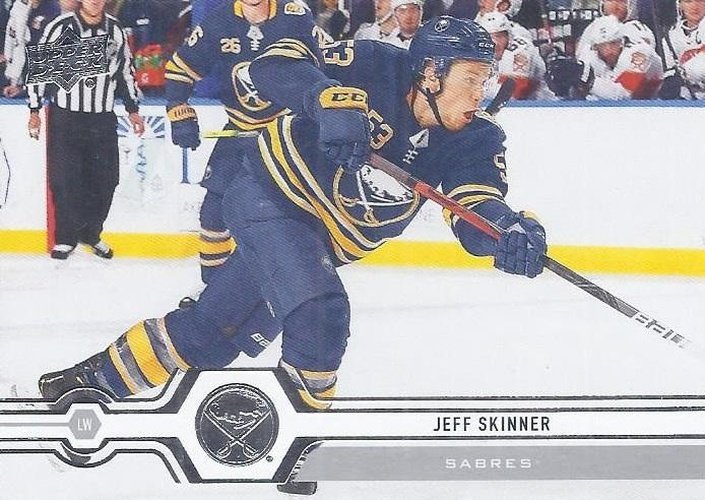 #265 Jeff Skinner - Buffalo Sabres - 2019-20 Upper Deck Hockey