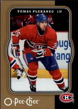 #265 Tomas Plekanec - Montreal Canadiens - 2007-08 O-Pee-Chee Hockey