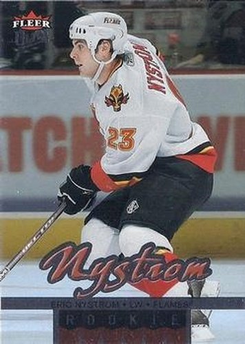 #265 Eric Nystrom - Calgary Flames - 2005-06 Ultra Hockey