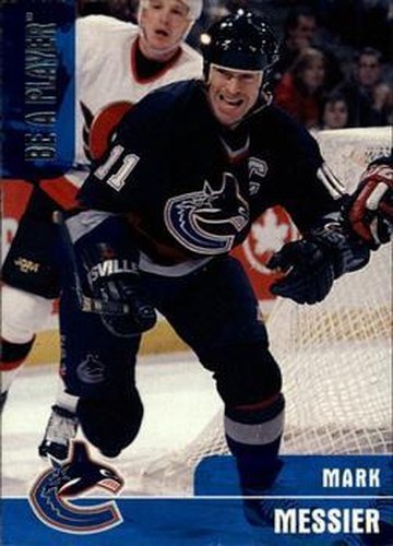 #265 Mark Messier - Vancouver Canucks - 1999-00 Be a Player Memorabilia Hockey