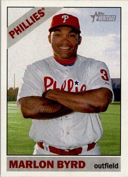 #265 Marlon Byrd - Philadelphia Phillies - 2015 Topps Heritage Baseball